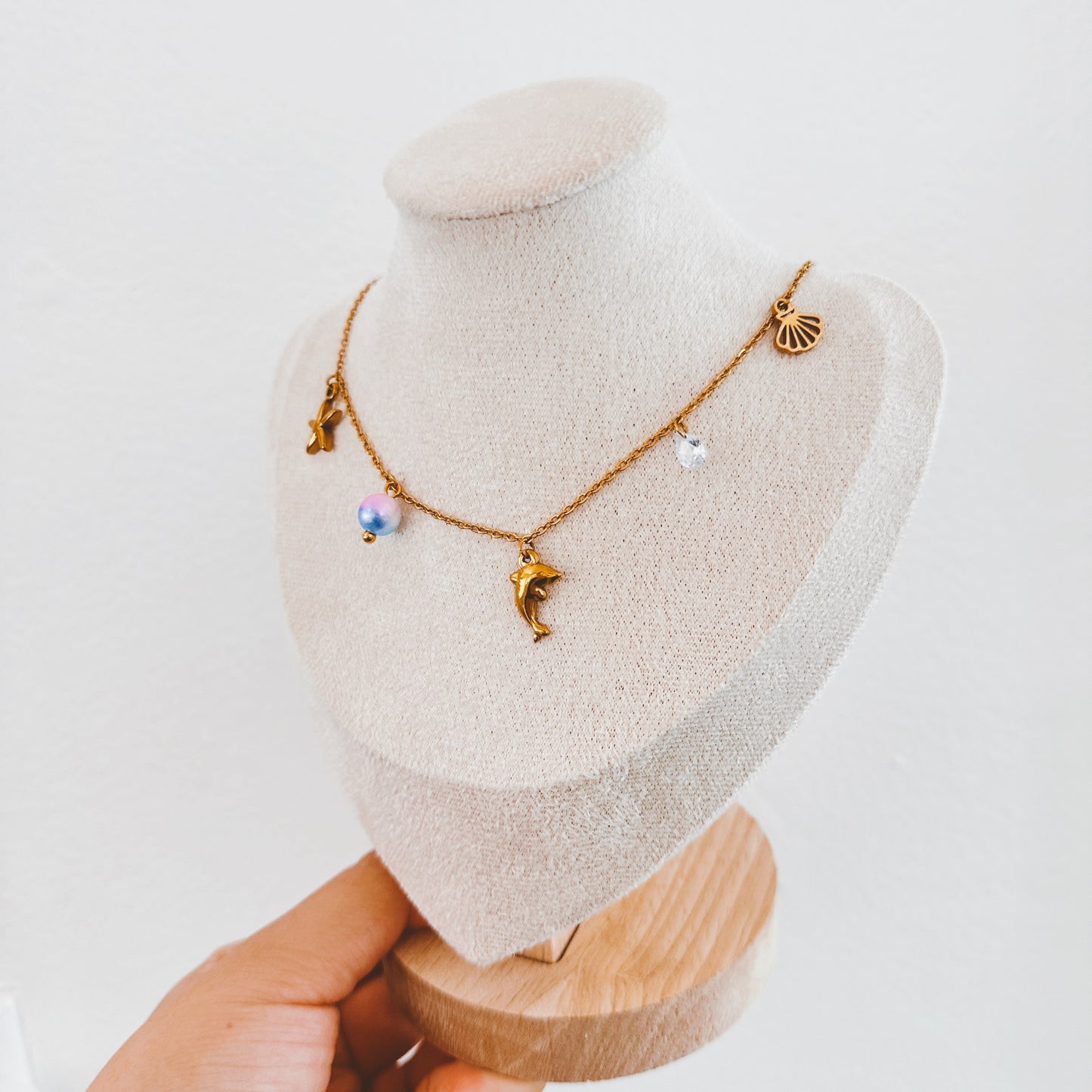 Colorful Beachy Charm Necklace