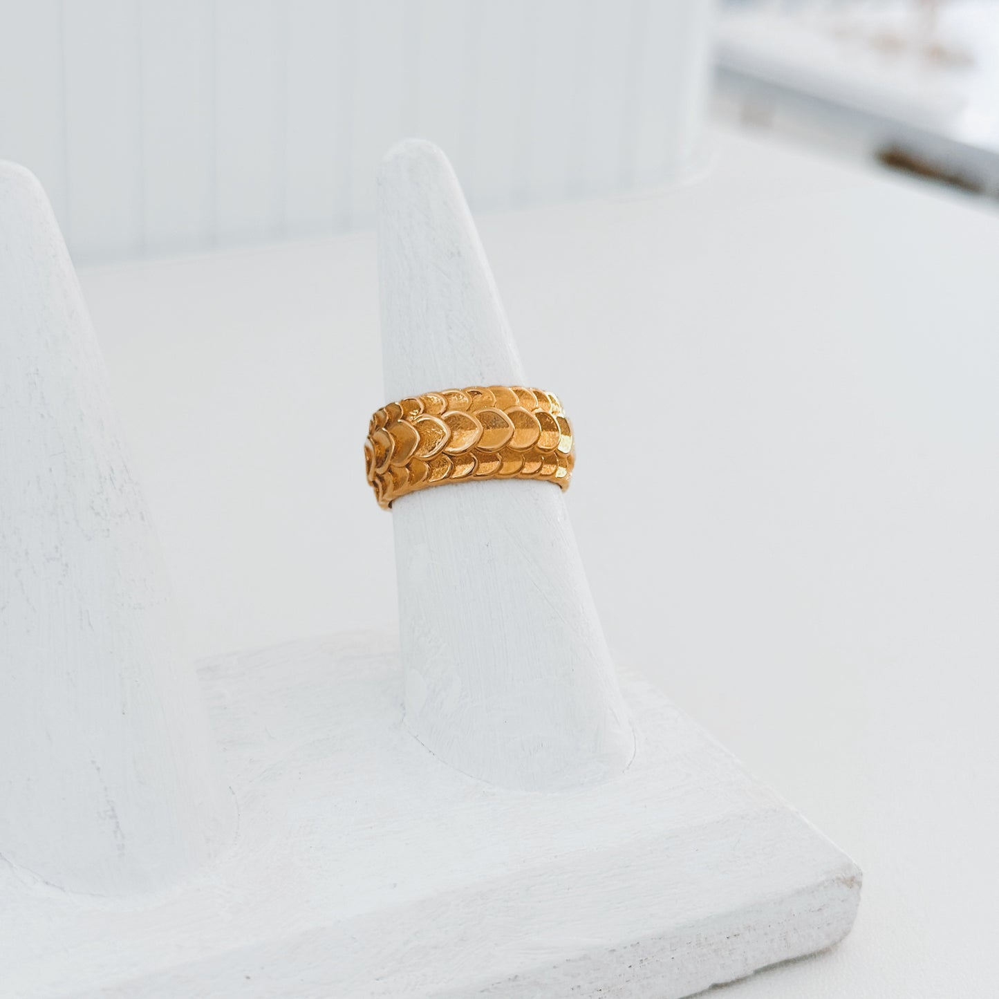 Bold Feather Ring