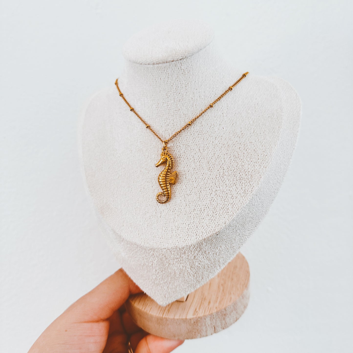 Dainty Seahorse Necklace
