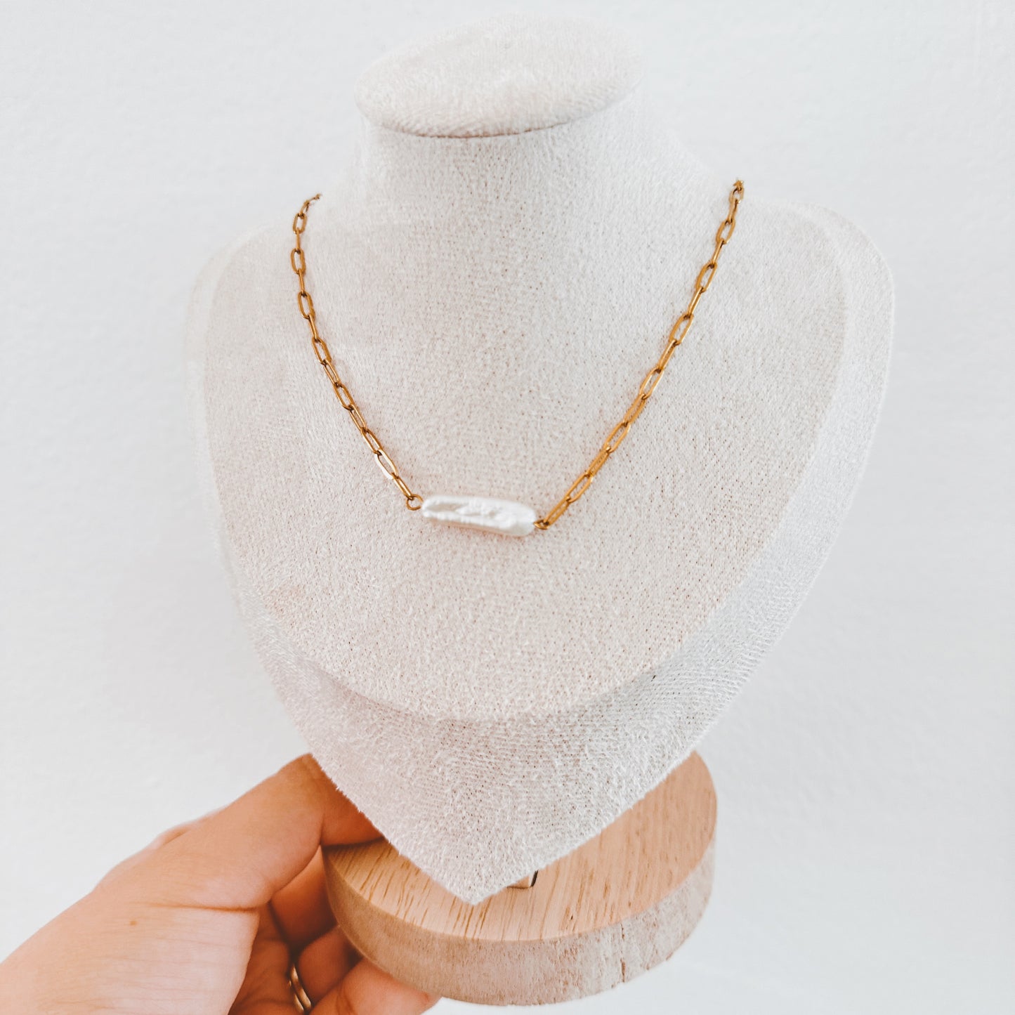 Dainty Pearl Chain