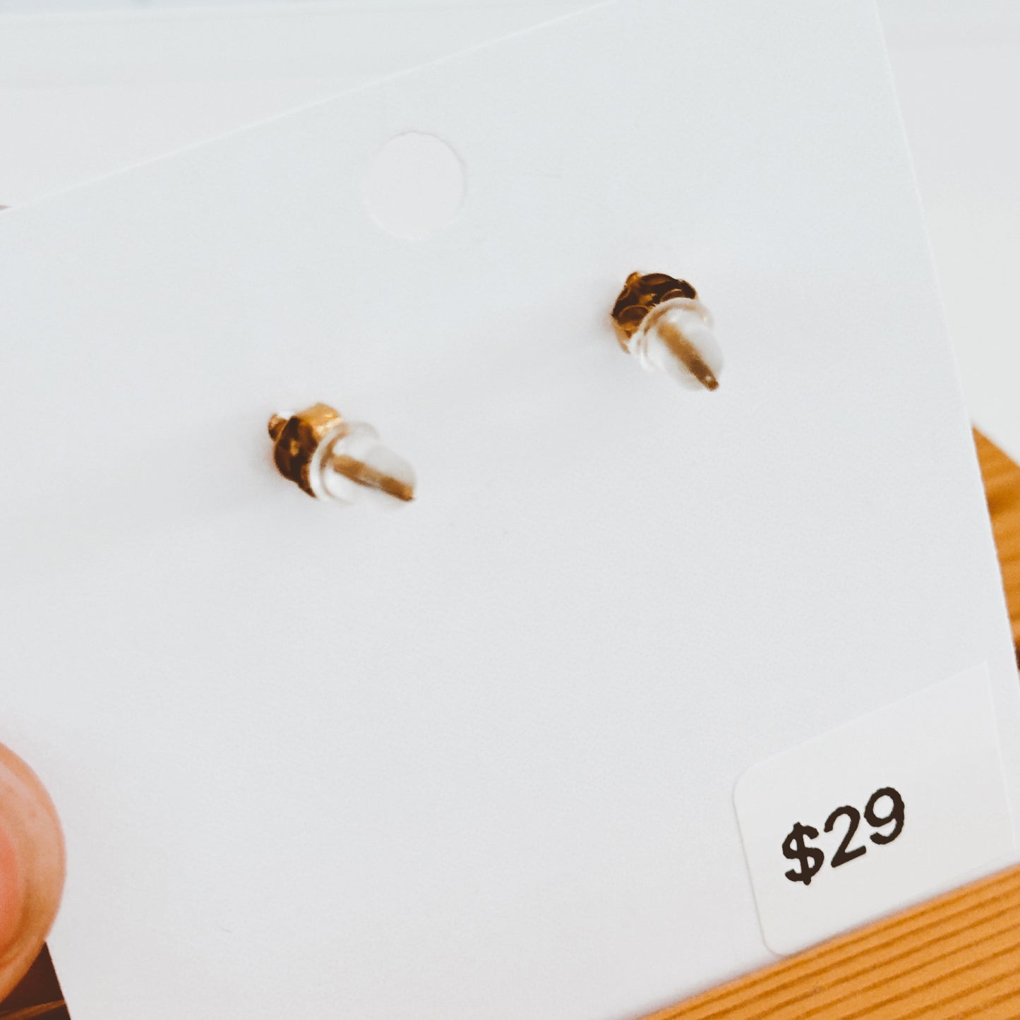 Knotted Pearl Studs