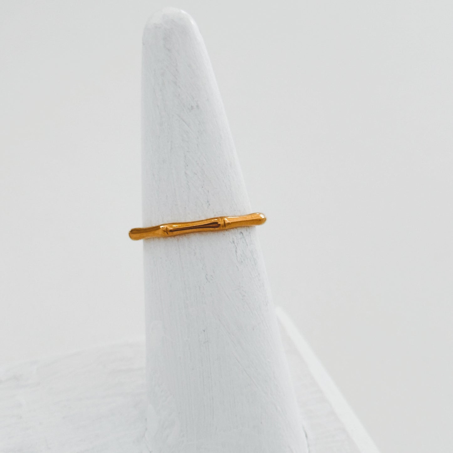 Dainty Bamboo Ring