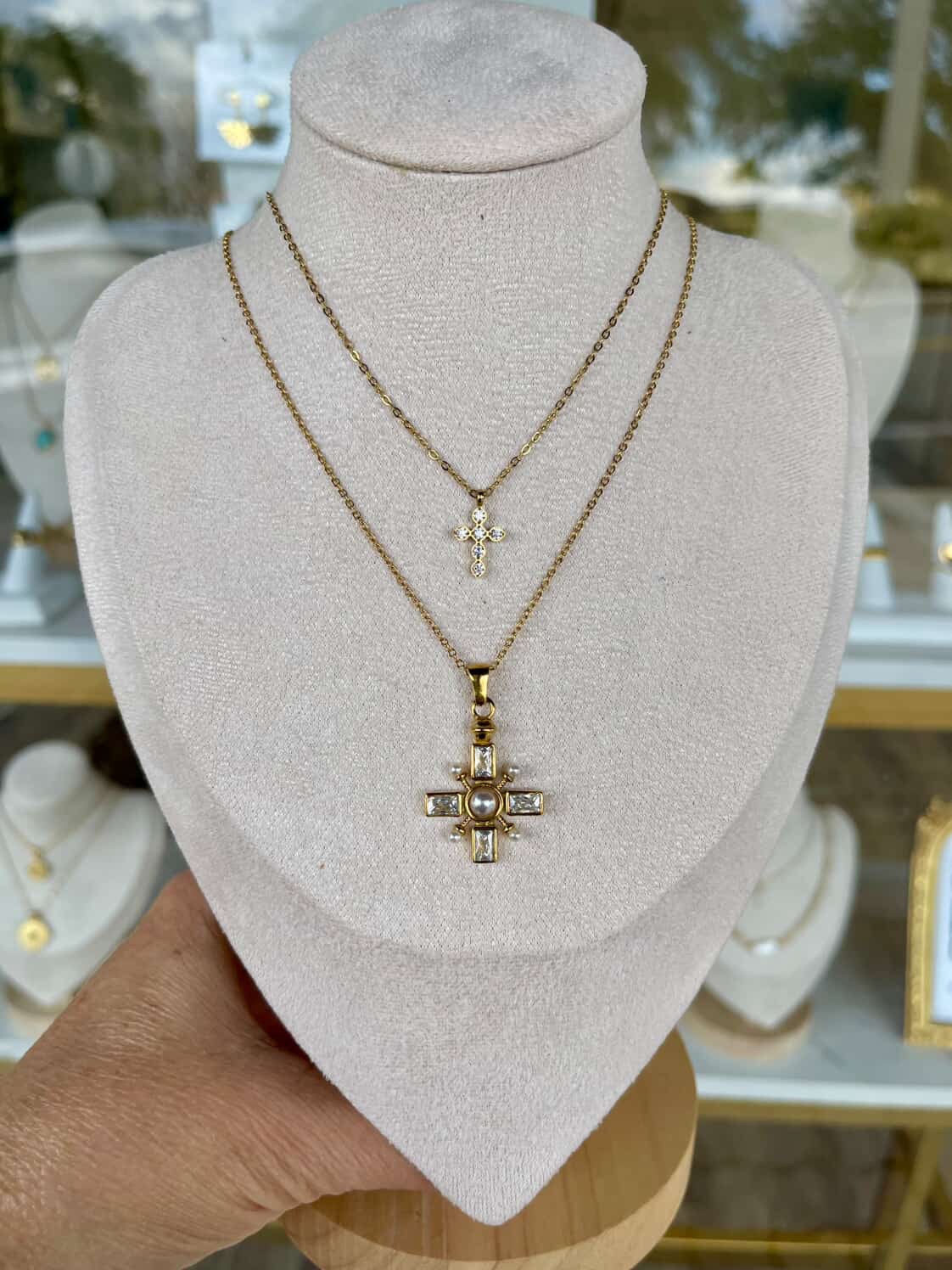 Dainty Mini Cross for Abby (Custom Order)