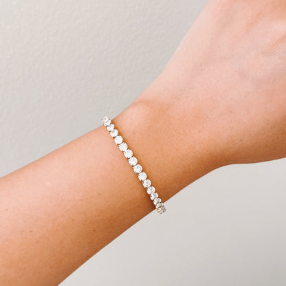 Stretchy Tennis Bracelet - Comfortable & Elegant Jewelry