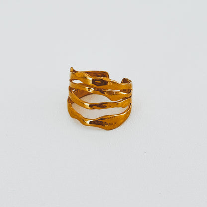 Textured Open Ring