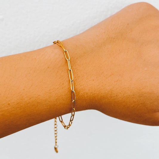 Dainty Paperclip Link Chain