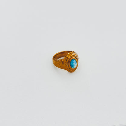 Abstract Blue Ring