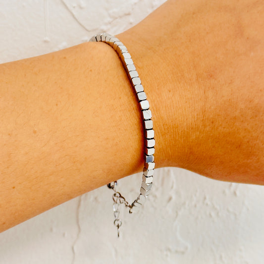 Square Beaded Bracelet