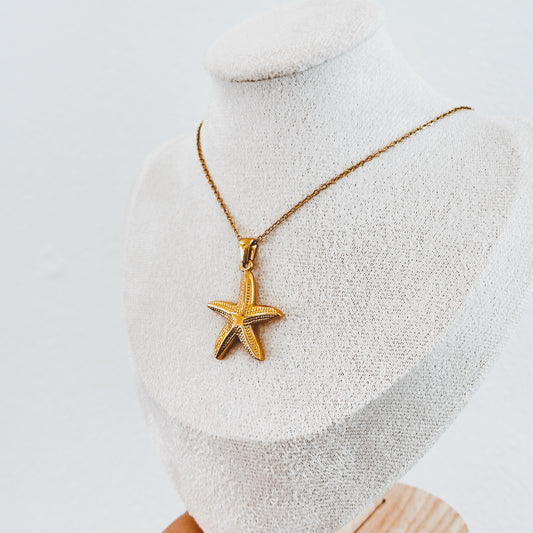 Bold Starfish Necklace