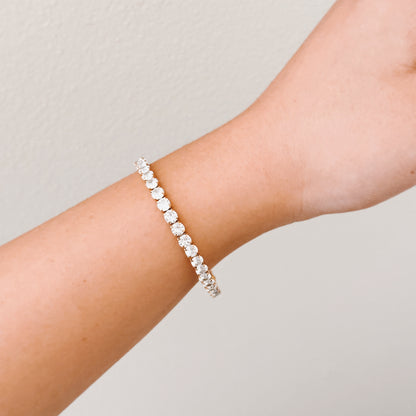 Stretchy Tennis Bracelet - Comfortable & Elegant Jewelry