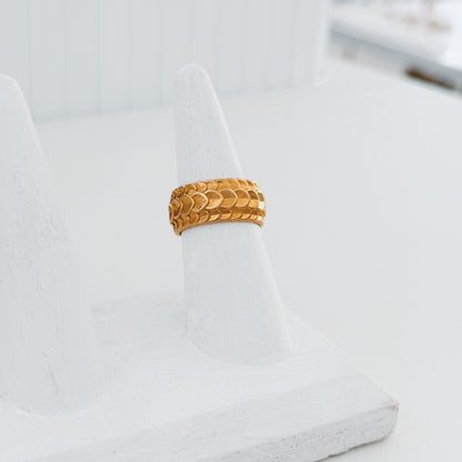 Bold Feather Ring