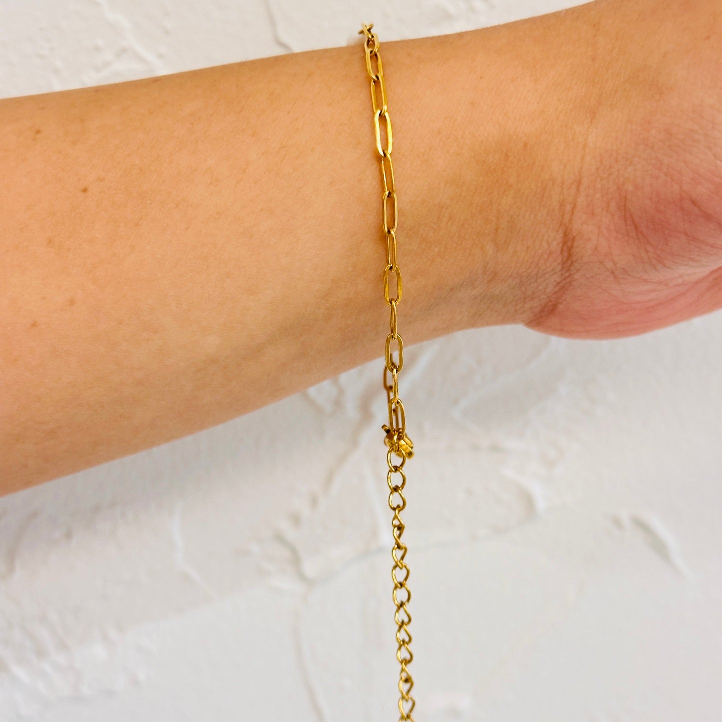 Freshwater Pearl Dainty Chain Bracelet