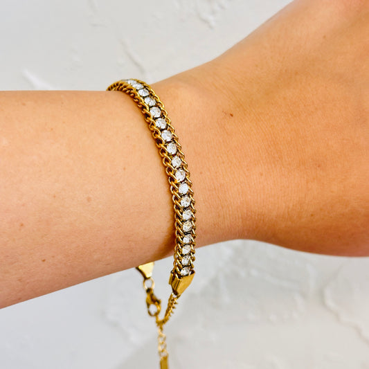 Mosaic CZ Bracelet