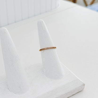 Dainty Pavé Ring