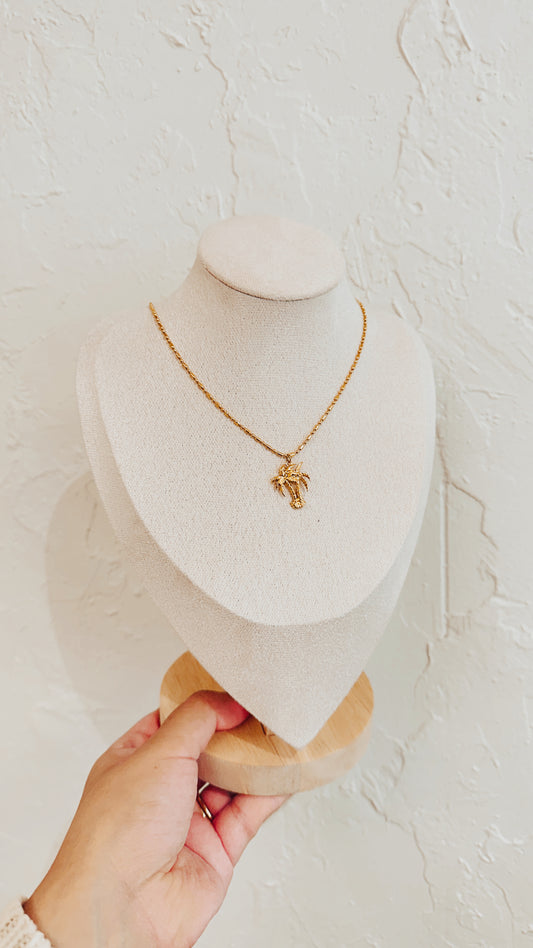 Palm Tree Necklace