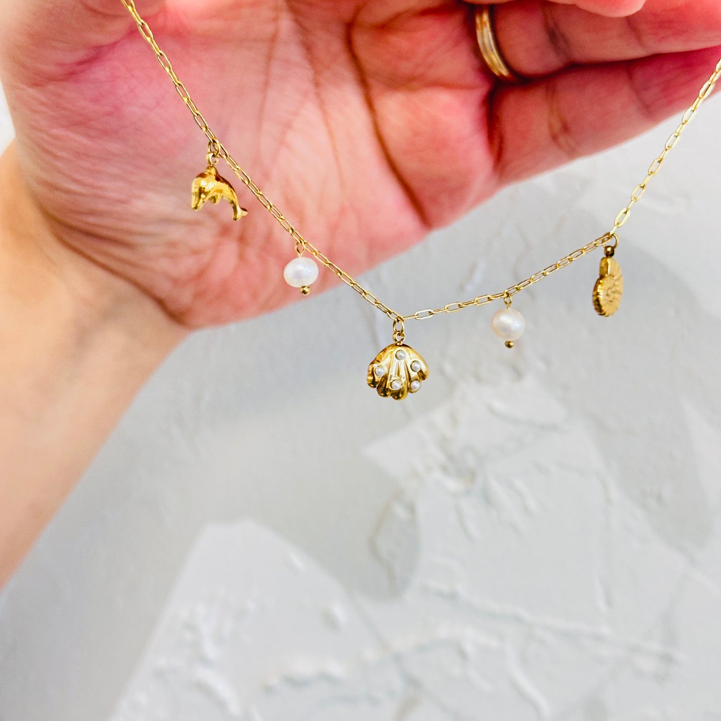Dainty Coastal Charm Anklet