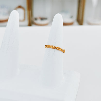 Twisted Rope Ring