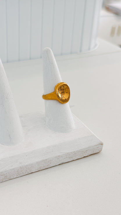 Thumbprint Signet Ring