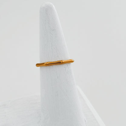 Dainty Bamboo Ring