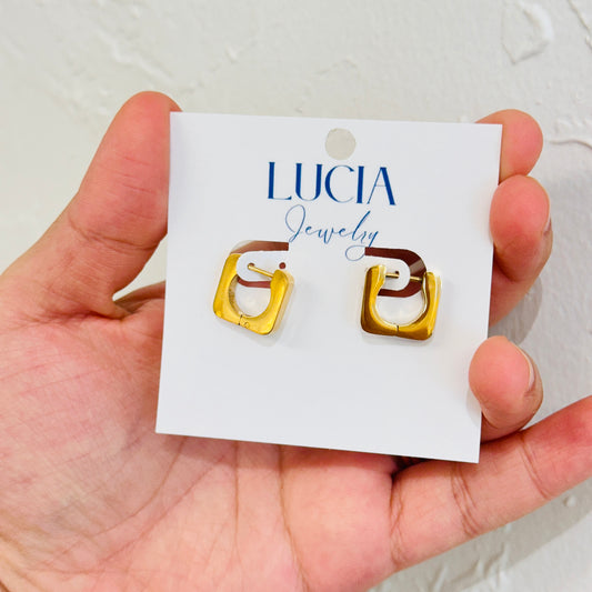 Square Thick Hoops