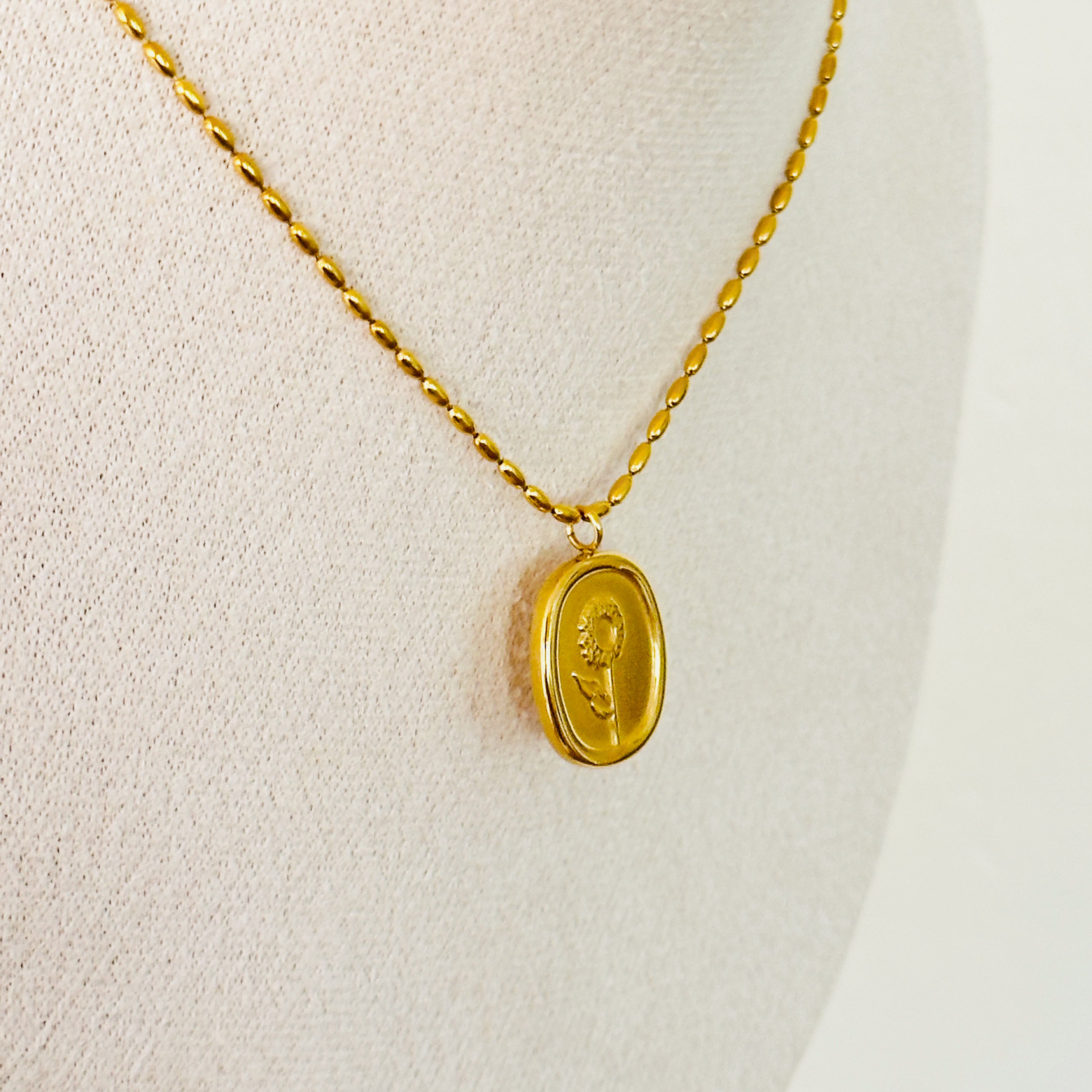Sunflower Necklace