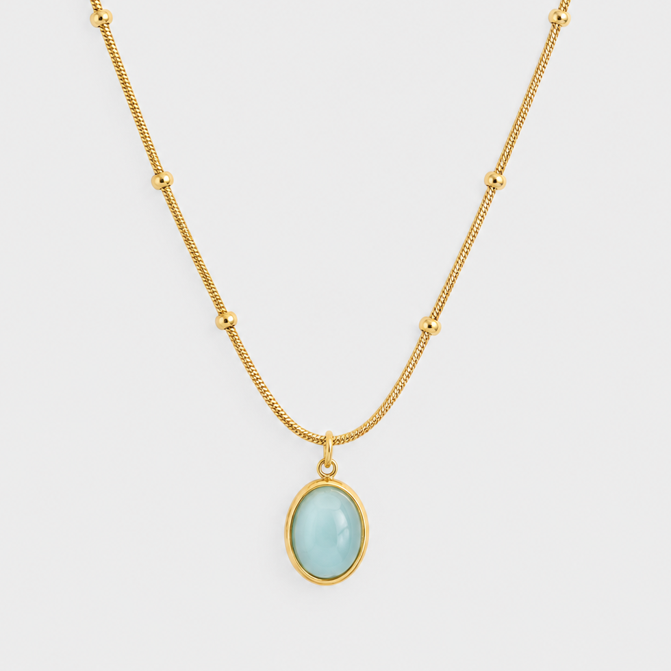 Aqua Necklace